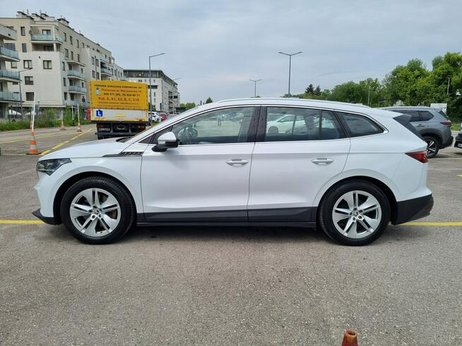 Škoda Enyaq Zasięg 548km WLTP 82kWh 204KM Super Stan Pompa Ciepła LED SOH82% FV23%