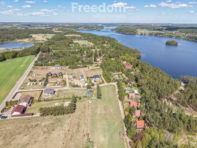 4 domki letniskowe, działka 2133m2, Kaszuby