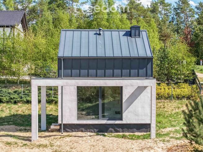 4 domki letniskowe, działka 2133m2, Kaszuby