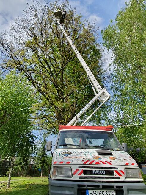 Podnośnik koszowy Zwyżka Żywiec wynajem