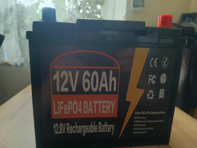 Lifepo4 12,8 V- 60 Ah Okazja