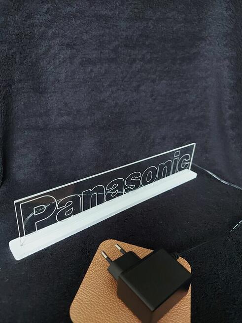 Lampka LED logo panasonic