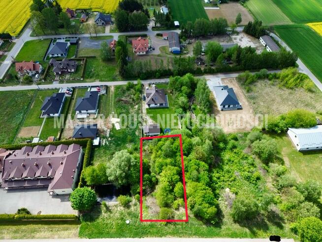 Działka budowlana 1147 m² Jacentów, gmina Sadowie