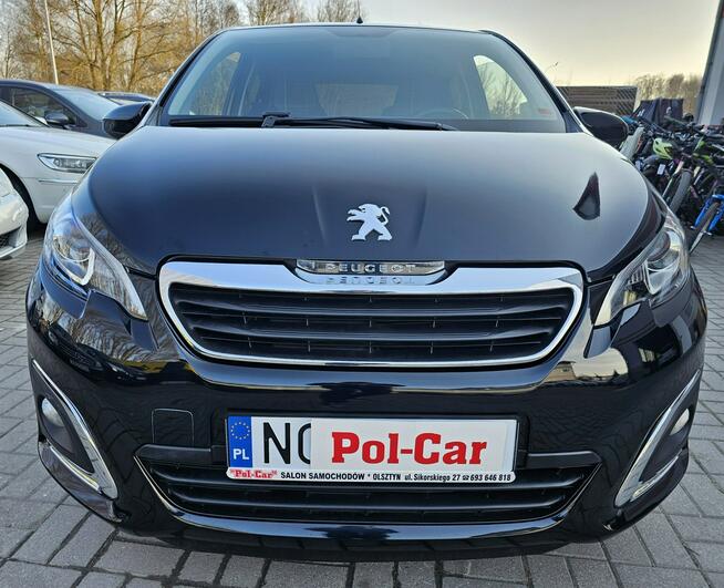 Peugeot 108 Grzane fotele,alufelgi, serwis,kamera cofania, tempomat