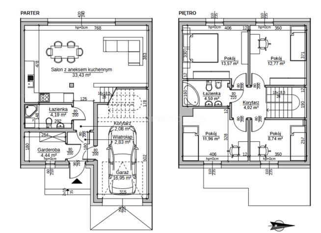 Skrajny segment 119 m² 30 minut do Warszawy