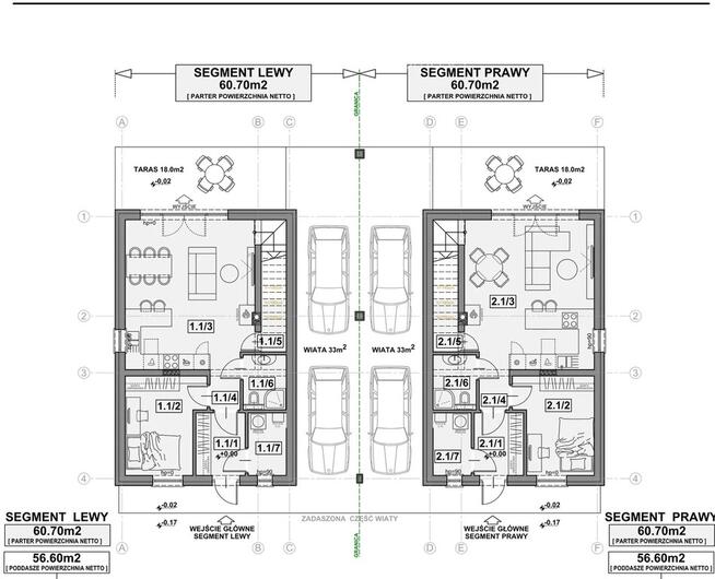Nowoczesny dom 117,30 m² przy Kampinosie