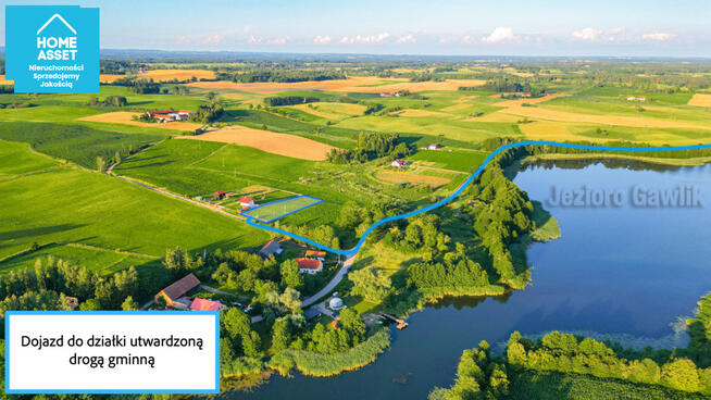 Działka budowlana Grądzkie gm. Wydminy,