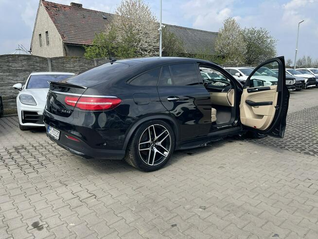 Mercedes GLE 43 AMG Salon PL Coupe 4Matic Kamery 360 Skóra Pamięć 390KM