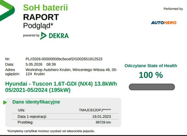 Hyundai Tucson FV23% PHEV 4x4 automat full LED navi klima auto virtual cocpit