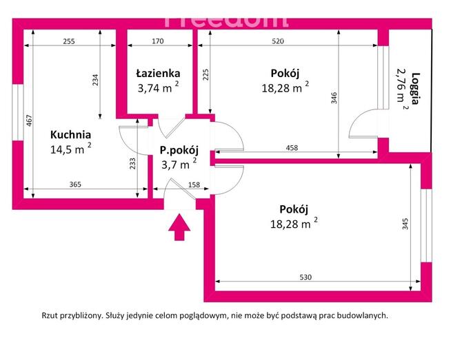 Tanie funkcjonalne mieszkanie w m. Kłecko