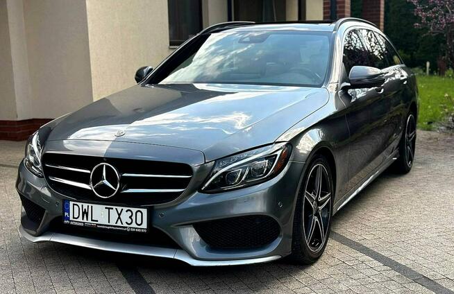 Mercedes C300 W205 245KM Pakiet AMG Bogata Wersja Zarejestrowany PL