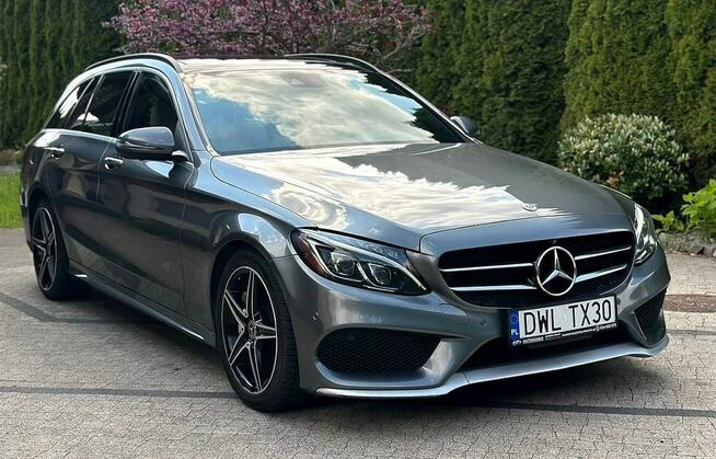 Mercedes C300 W205 245KM Pakiet AMG Bogata Wersja Zarejestrowany PL
