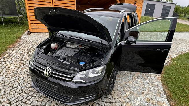 Volkswagen Sharan 2.0TDI 140KM z Niemiec, EL. KLAPA i DRZWI, Alcantara, Navi, Webasto!