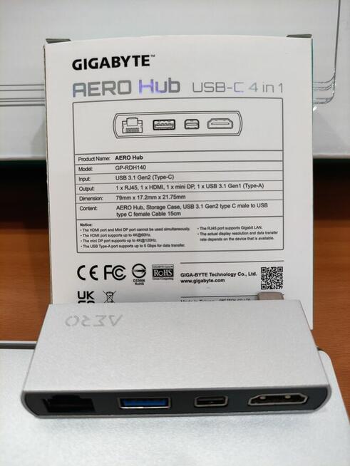 Laptop Gigabyte AERO 16 XE5 /i7-12700H/64 GB/RTX 3070 Ti/