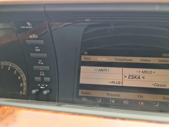 Mercedes-Benz S320 diesel 4-Matic, 2 właścicieli w kraju