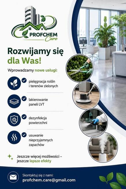 PROFCHEM | Profesjonalne czyszczenie | Małopolskie