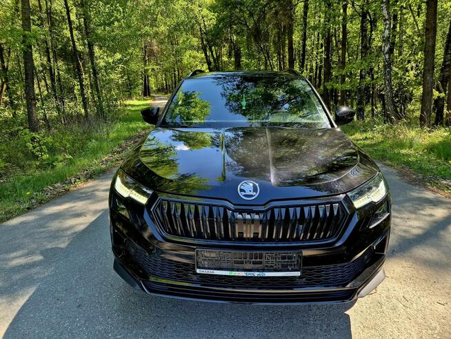 Skoda Karoq Sportsline koncowka 2023 benzyna salon polska