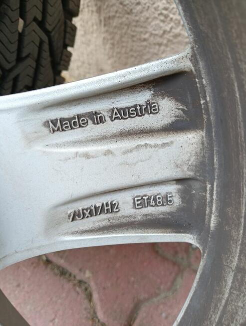 Koła zimowe 17 5x112 opony 215/55R 17 Mercedes B,A klasa iC