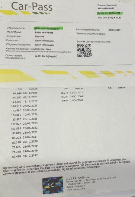 BMW 318i - całe ORYGINAŁ LAKIER - udokumentowany przebieg
