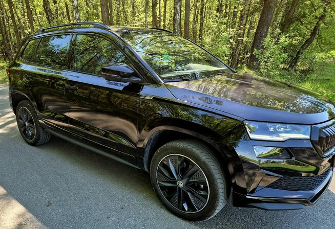 Skoda Karoq Sportsline koncowka 2023 benzyna salon polska
