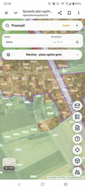 Sprzedam działkę budowlaną z warunkami zabudowy