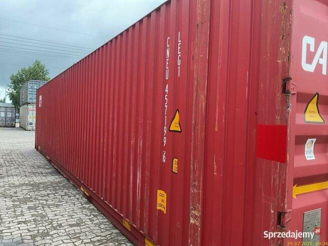 Kontener morski, kontener magazynowy - 45 hcpw pallet wide