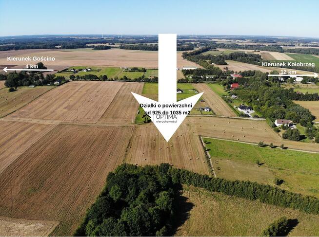 Działka Ząbrowo gm. Gościno, Polna