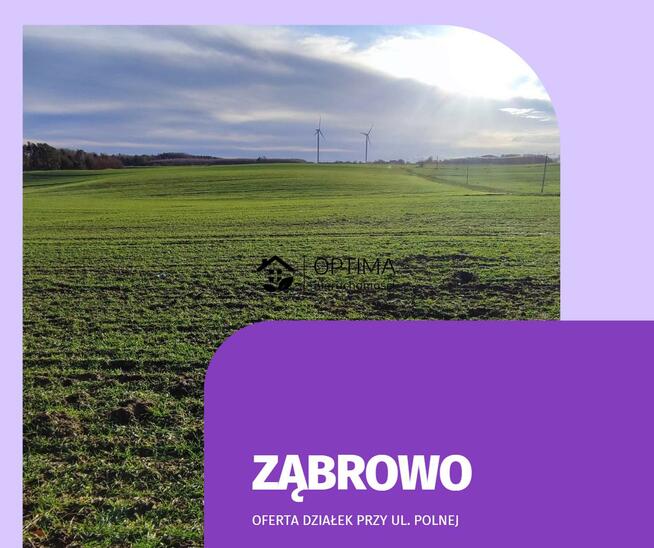Działka Ząbrowo gm. Gościno