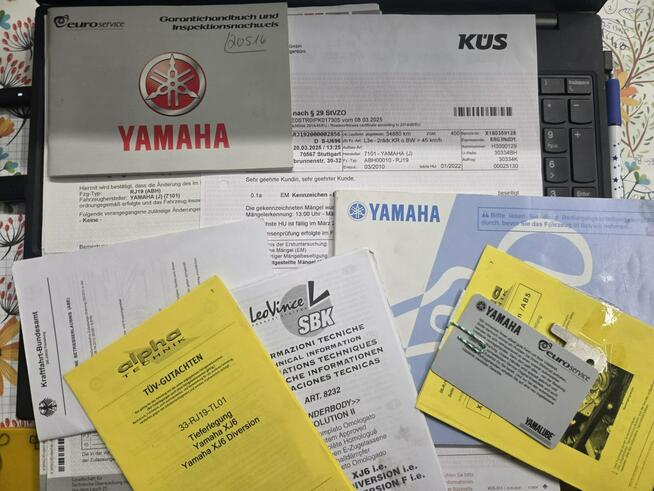 Yamaha XJ 6 Diversion F 600 R 2010 ABS Raty Transport Największy Wybór Leo Vince