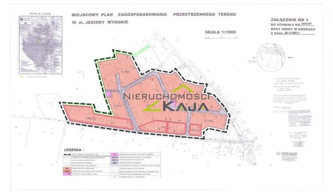 Działka niedaleko Pałacu Bruhla w Brodach