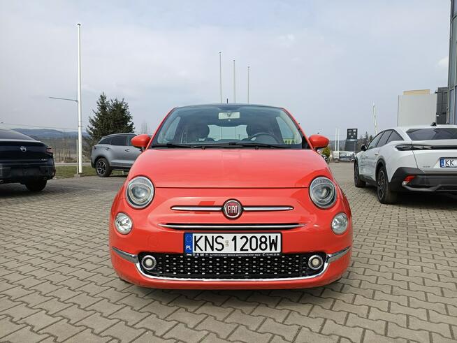 Fiat 500 Lounge 1.2 69KM, serwisowany, panorama, VAT23%