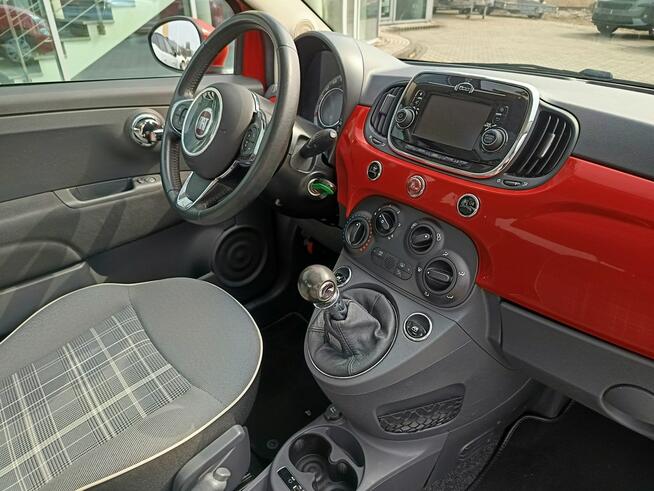 Fiat 500 Lounge 1.2 69KM, serwisowany, panorama, VAT23%