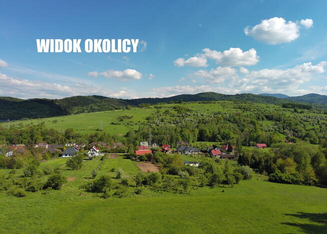 Widokowa działka budowlana Żywiec Sporysz