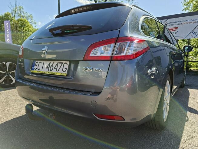 Peugeot 508 Klimatronic 2-stref, Automat, Panorama, Hak, PDC 2x, Półskóra