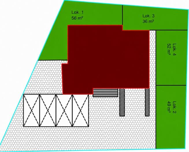 INWESTYCYJNY BUDYNEK Z 4 WYDZIELONYMI MIESZKANIAMI W STANIE DEWELOPERSKIM – OPOLE