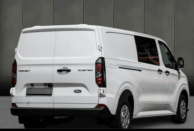 Ford Transit Custom L2 136KM 5-osob Brygadowy Kamera 360 Martwe Pole Full LED Od ręki !