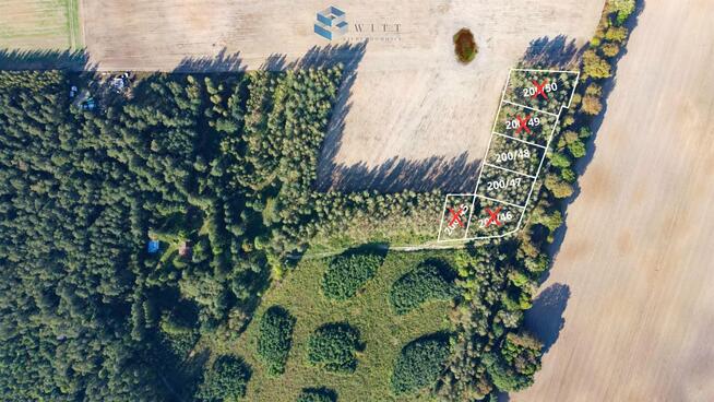 Działka budowlana Mokiny gm. Barczewo