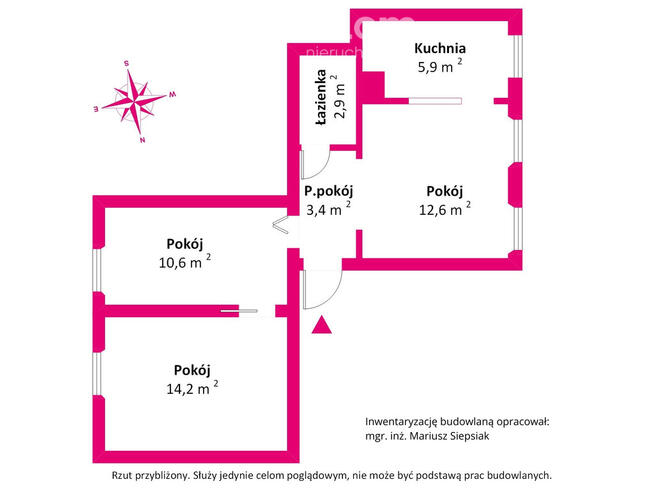 Mieszkanie na sprzedaż bezczynszowe 3 pokojowe