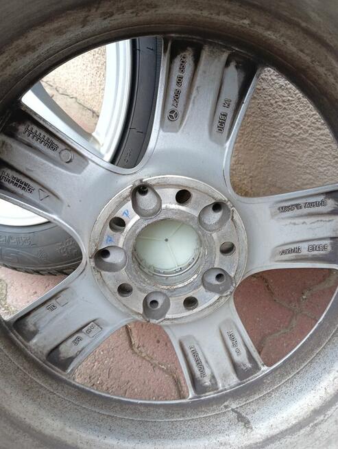 Koła zimowe 17 5x112 opony 215/55R 17 Mercedes B,A klasa iC