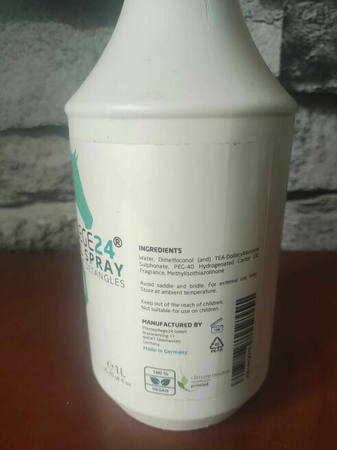 Spray do grzywy ogona Konia dla Koni Odżywkado pielęgnacji