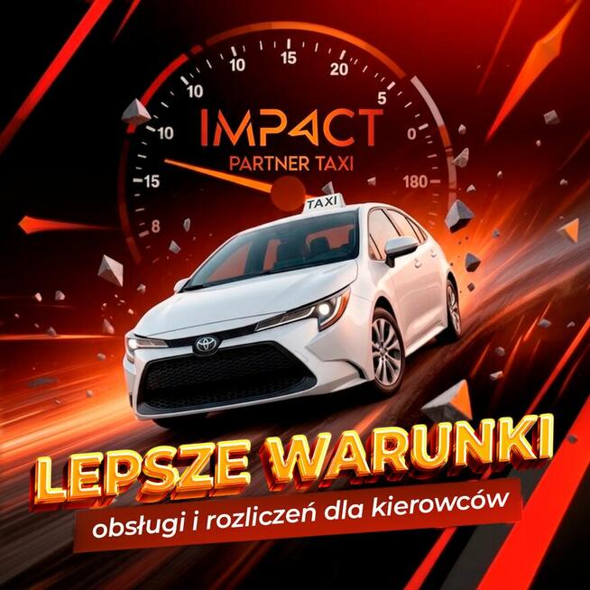 Kierowca taxi | Wysokie zarobki | Własny grafik