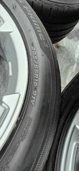 Komplet kół felgi aluminiowe opony letnie 5x108 16 205/55 r1