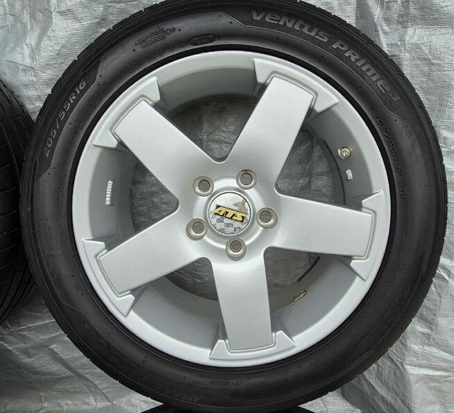 Komplet kół felgi aluminiowe opony letnie 5x108 16 205/55 r1