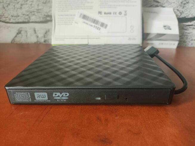 Zewnętrzna Nagrywarka DVD CD przenośna napęd DVD-ROM