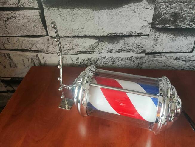 Obrotowy Słup fryzjerski dla fryzjer Barbera Plafon lampa