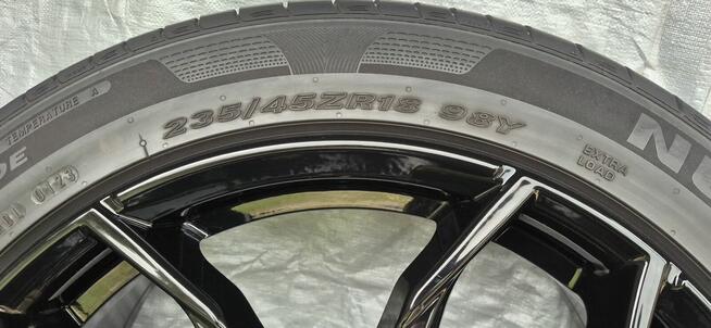Komplet kół felgi aluminiowe opony letnie 5x108 18 proace