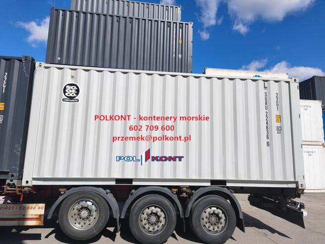 Ładny kontener morski 20 DV OneWay / 6 metrowy