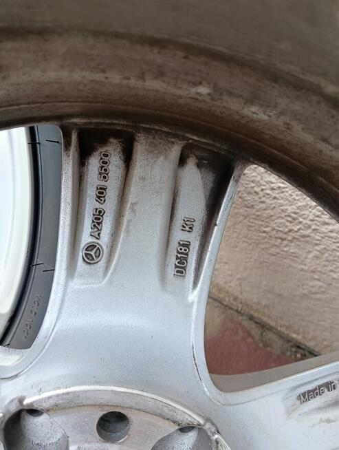 Koła zimowe 17 5x112 opony 215/55R 17 Mercedes B,A klasa iC