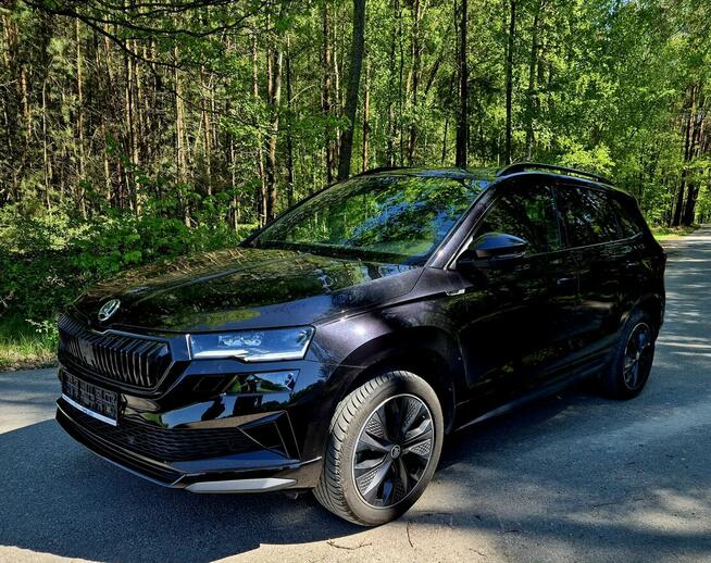 Skoda Karoq Sportsline koncowka 2023 benzyna salon polska