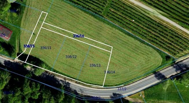 Działka budowlana 3829 m2 Międzyrzecze Dolne